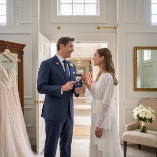 Trzydzieści minut przed ślubem mojej córki usłyszałem, jak pan młody śmieje się z przyjaciółmi w sali parafialnej: „Ona jest taka naiwna – jestem tu tylko dla pieniędzy. Jej ojciec jest nadziany”. Na sekundę zrobiło mi się zimno, po czym wziąłem głęboki oddech i odszedłem, jakbym nic nie słyszał. Godzinę później zrobiłem jeden ruch, który przerwał ceremonię… A on za późno zdał sobie sprawę, że wybrał niewłaściwą rodzinę do gry.