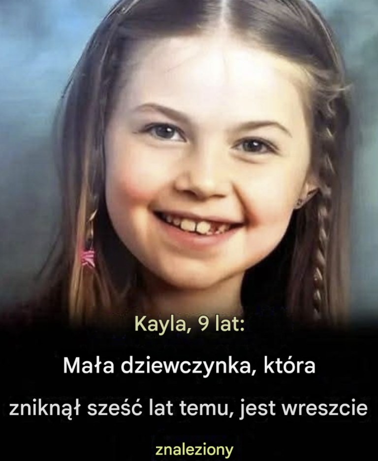 Kayla, 9 lat: Mała dziewczynka, która zniknęła — i nieznajomy, który odnalazł ją jednym spojrzeniem