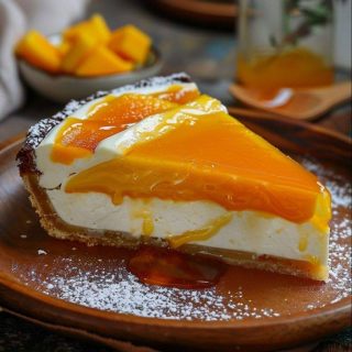 Mango Lime Cheesecake
