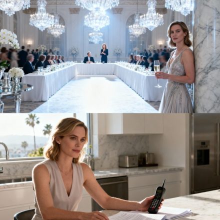 Mój mąż roześmiał się, kiedy jego matka kazała mi czekać przed ich charytatywną kolacją – zapominając, że każdy dolar w tej sali balowej pochodził od mojej rodziny. Uśmiechnęłam się więc, nalałam szampana ich gościom i zadzwoniłam do mojego prawnika… o wschodzie słońca wszystko, co uważali za swoją własność, zniknęło, a potem…