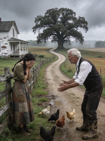 Stary rolnik powiedział: „Zostały mi trzy miesiące – wyjdź za mnie, a wszystko będzie twoje”.