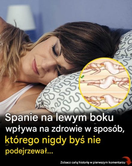 Oto, jak spanie na lewym boku wpływa na zdrowie mózgu, żołądka i układu glimfatycznego