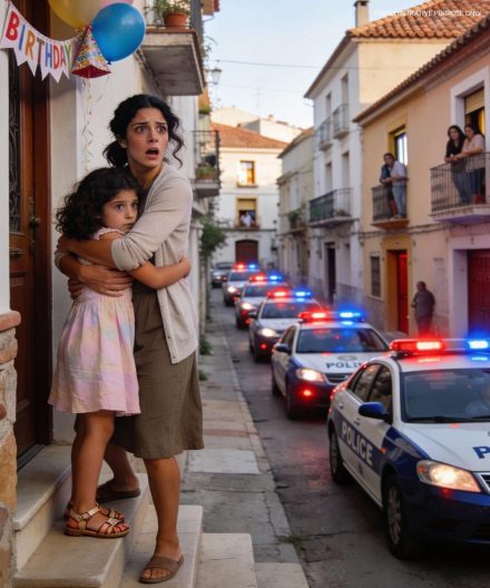 Mój mąż krzyknął do mnie przez telefon: „Złap dziewczynę i uciekaj teraz!” — Dziesięć minut później policja otoczyła cały dom