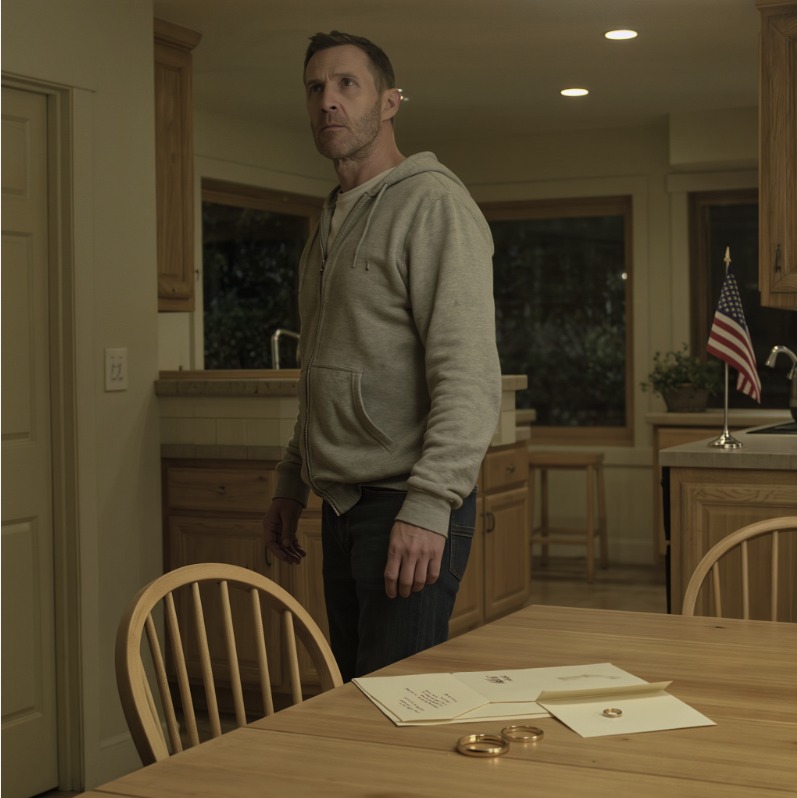 Moja żona poszła do biura, jej rodzice zaprosili jej „byłego”, żeby usiadł na moim miejscu — i zostałem skreślony z listy — nie robiłem zamieszania podczas ceremonii, po prostu cicho się spakowałem i zniknąłem… a tamtej nocy, kiedy wróciła do domu, to, co czekało na stole, sprawiło, że cała rodzina wstrzymała oddech.