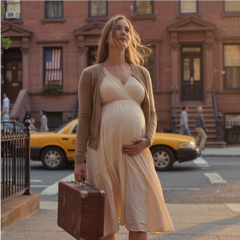 Tydzień po pogrzebie mojego męża jego matka wcisnęła mi do ręki gotówkę, kazała „rozwiązać swój mały problem” i wyrzuciła mnie i moje nienarodzone dziecko ze swojego domu w Nowym Jorku