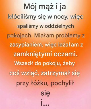 Kłótnia zaczęła się tak, jak zaczyna się wiele kłótni — od czegoś małego, niemal nieistotnego.
