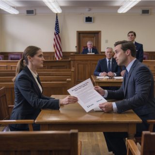 „Twierdzisz, że zarabiasz 200 tys. dolarów, ale żyjesz jak milioner” – argumentował w sądzie prawnik ojca. „To się nie trzyma kupy”. Sędzia skinął głową. Odpowiedziałem: „Zanotowałem”. Wysłałem SMS-a do mojego menedżera funduszu prawnego z sali rozpraw pozwanego: „Zakończ naszą współpracę z Morrison & Hayes Law Group. Ze skutkiem natychmiastowym”. Telefon jego prawnika zaczął wibrować…