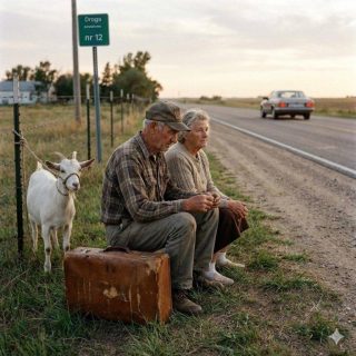 „Dzień, w którym nasze troje dzieci sprzedało dom i porzuciło nas na poboczu drogi z niczym poza małą białą kozą… był również dniem, w którym zapomniana prawda, ukryta w starej walizce, w końcu domagała się ujawnienia.