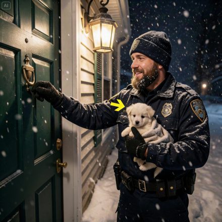 „Proszę! Otwórzcie drzwi!” Rozpaczliwa prośba policjanta o ratowanie życia w zamieci przy -15°