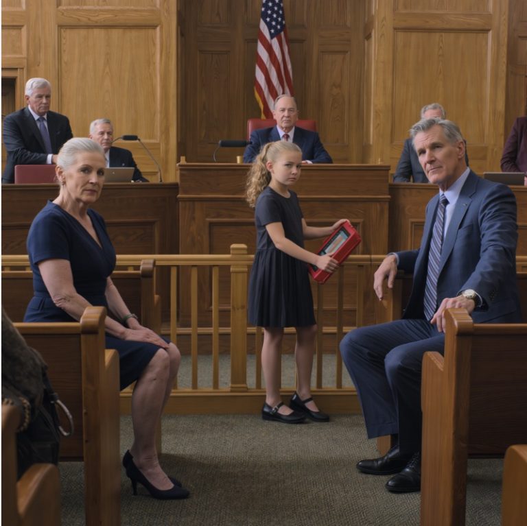 Mój mąż złożył pozew o rozwód. W sądzie moja 12-letnia wnuczka spojrzała na sędziego i zapytała: „Wysoki Sądzie, czy mogę pokazać panu coś, o czym babcia nie wie?”. Sędzia skinął głową. W chwili, gdy nagranie zaczęło się odtwarzać, mój mąż zbladł.