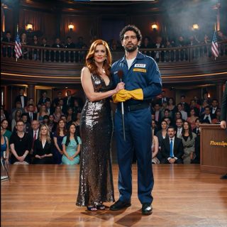 Słynny piosenkarz zmusił woźnego do śpiewania solo, aby go wyśmiać – jednak on śpiewał dźwięki, których ona nigdy nie potrafiła