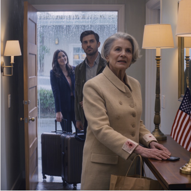 „Czy pytałaś właściciela o pozwolenie?” – zapytałam, kiedy moja synowa pojawiła się w drzwiach mojego mieszkania z dwiema walizkami. Syn roześmiał się i powiedział: „Mamo, nie musimy pytać o pozwolenie w domu”. Uśmiechnęłam się, odsunęłam na bok i pozwoliłam im cieszyć się tym małym zwycięstwem dokładnie przez dziesięć minut, aż zadzwonił telefon i przestali się śmiać.