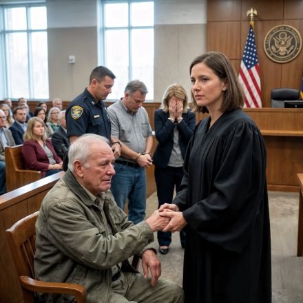 Nigdy nie powiedziałem rodzicom, że jestem sędzią federalnym, po tym jak dziesięć lat temu mnie porzucili. Przed świętami Bożego Narodzenia nagle zaprosili mnie do „odnowienia kontaktu”. Kiedy przyjechałem, mama wskazała na zamarzniętą szopę ogrodową. „Już go nie potrzebujemy” – zadrwił ojciec. „Stare brzemię zostało… weź je”. Pobiegłem do szopy i zastałem dziadka skulonego, drżącego w ciemności. Sprzedali mu dom i ukradli wszystko, co posiadał. Wtedy przekroczyłem granicę. Wyciągnąłem odznakę i wykonałem jeden telefon: „Wykonać nakazy”.