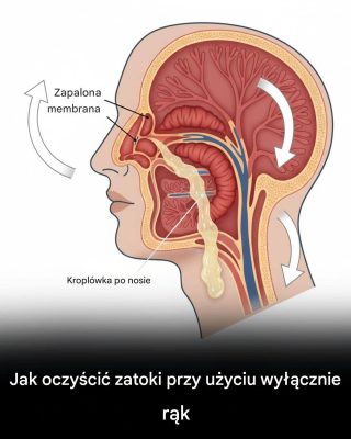Jak oczyścić zatoki przy użyciu wyłącznie rąk