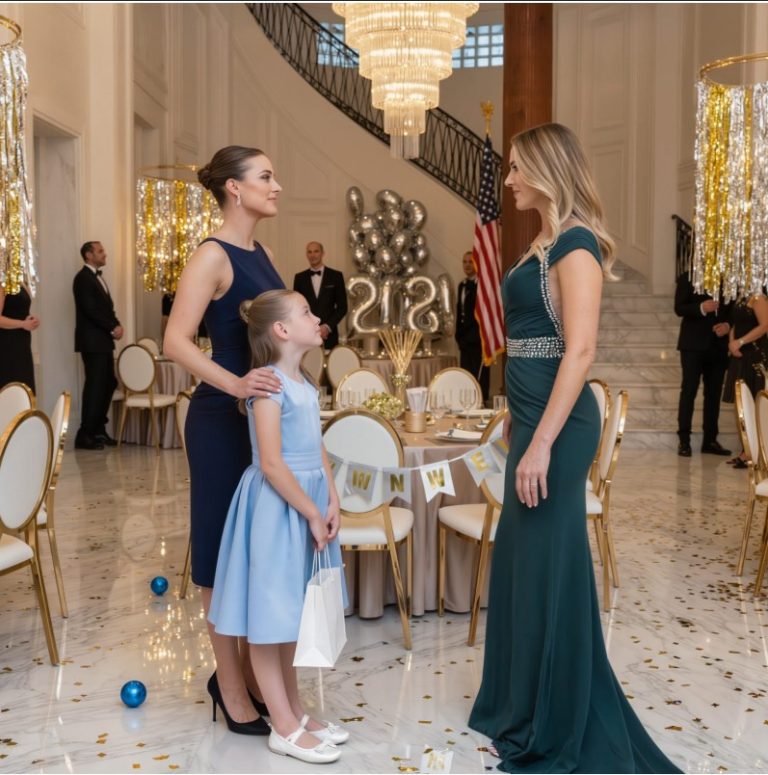 Na swoich urodzinach moja siostra spojrzała na moją córkę i powiedziała: „Możesz pomóc personelowi w sprzątaniu”. Córka zamarła. Odstawiłem szklankę i odpowiedziałem: „Ciekawe – bo jutro będziesz zajęta bardzo poważną papierkową robotą domową”. Jej uśmiech zniknął. Mama cicho powiedziała: „Proszę”. Ale nie skończyłem… – Wiadomości