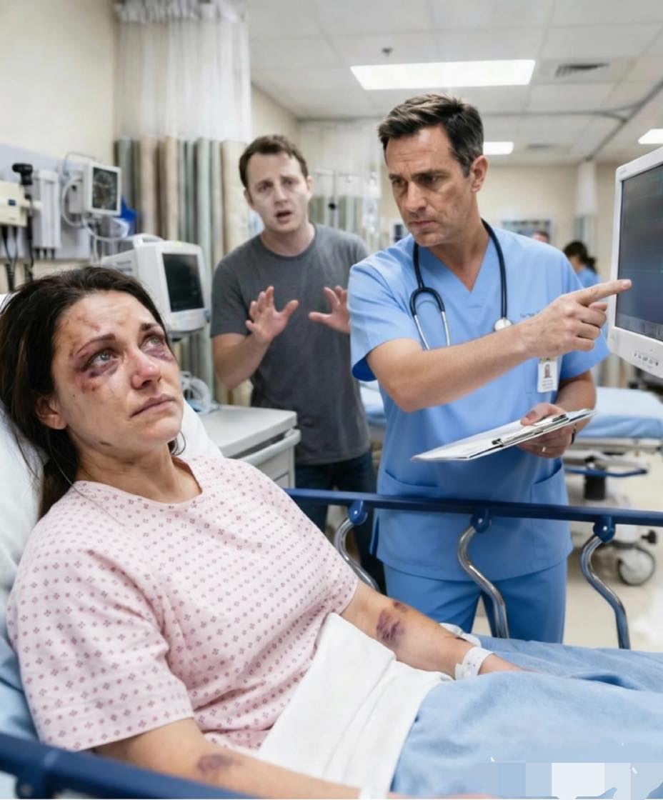 Bił mnie codziennie za najdrobniejsze rzeczy – przypalony tost, spóźnioną odpowiedź, złe spojrzenie. „Zmusiłaś mnie do tego” – syczał. Pewnej nocy ogarnęła mnie panika i zemdlałam. W szpitalu powiedział im: „Poślizgnęła się pod prysznicem”.