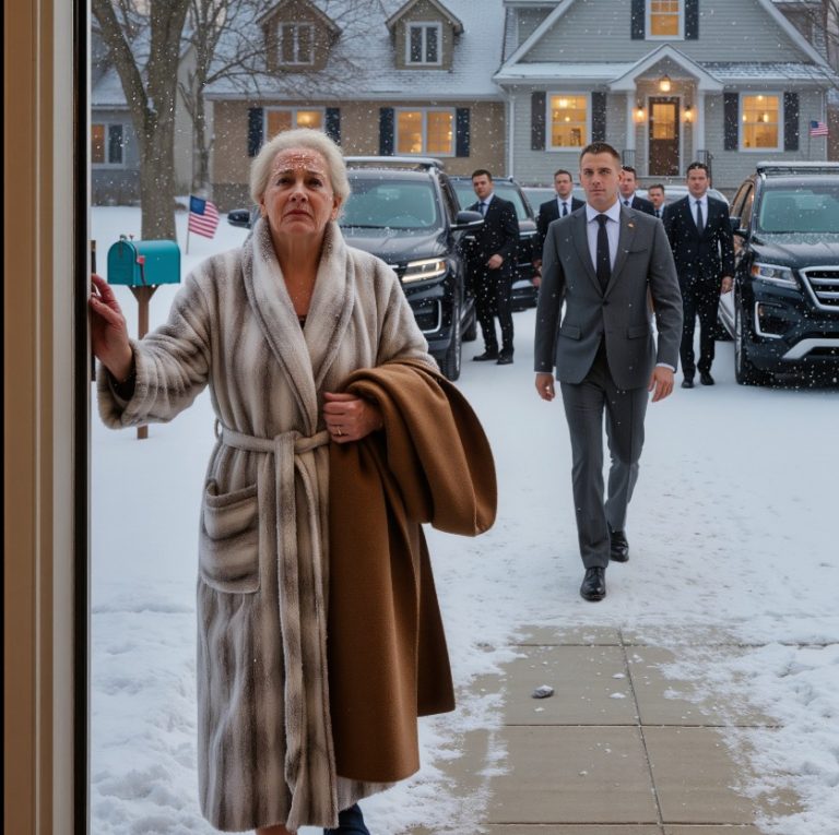 Mój mąż zostawił mnie w Wigilię. Marznąc na ławce w parku, zobaczyłam mężczyznę drżącego bez płaszcza i dałam mu swój. Kilka godzin później obok mnie podjechał sznur czarnych mercedesów. Wysiadł ten sam mężczyzna, oznajmił, że jest miliarderem i powiedział coś, co sprawiło, że mój były pożałował wszystkiego…