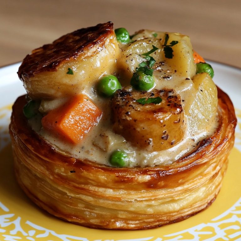 Warzywny vol-au-vent z curry