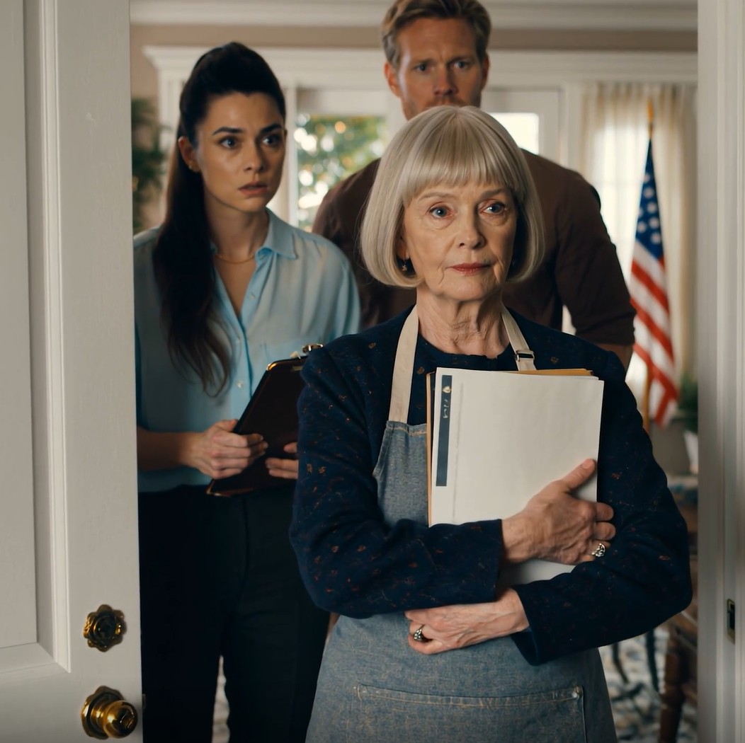 „Wynoś się stąd! Nie zapraszałam cię!” – warknęła moja synowa, gdy próbowałam usiąść przy stole, który sama przygotowałam od piątej rano na jej urodziny, ale to był mój dom. Powoli wstałam, podeszłam do drzwi i zrobiłam coś, co przeraziło wszystkich gości…