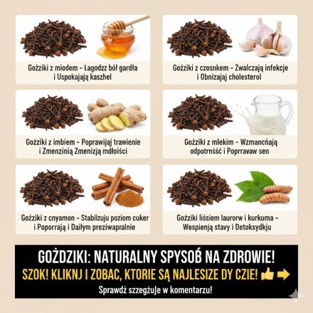 20 genialnych sposobów na wykorzystanie goździków dla zdrowia – dlaczego działają i jak je stosować