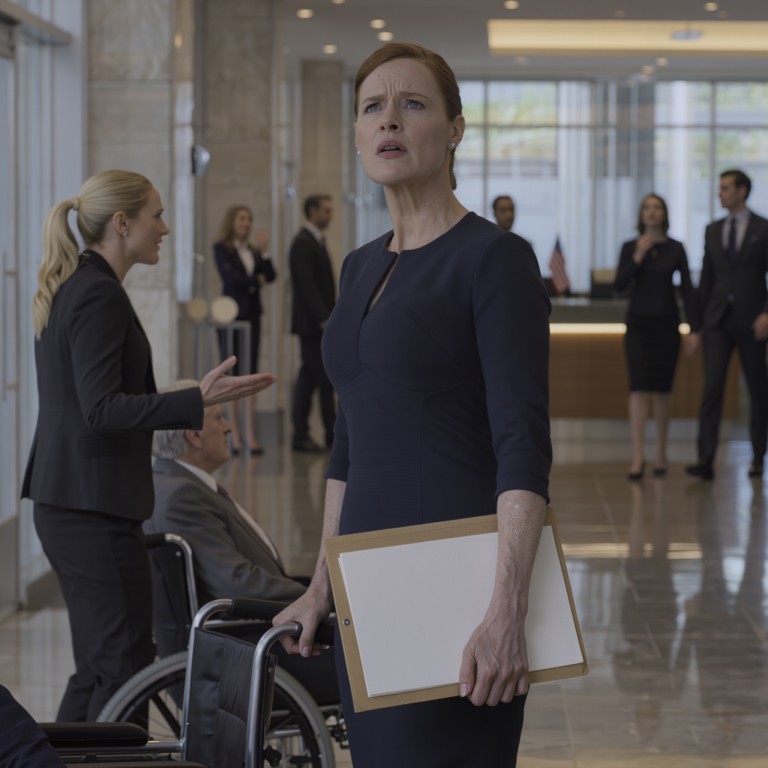 Pędząc na spotkanie w sprawie spadku na Manhattanie, zatrzymałem się, żeby pomóc starszemu panu na wózku inwalidzkim, który utknął przy placu budowy; spojrzał na mnie, idealnie wymienił nazwę kancelarii i poprosił, żeby mi towarzyszył. Myślałem, że to tylko zbieg okoliczności… aż do momentu, gdy weszliśmy do jasnego, przeszklonego holu, a moja siostra – ta, która właśnie wyrzuciła mnie z domu – zobaczyła go, zbladła śmiertelnie, zaczęła się trząść i z trudem przełknęła ślinę.