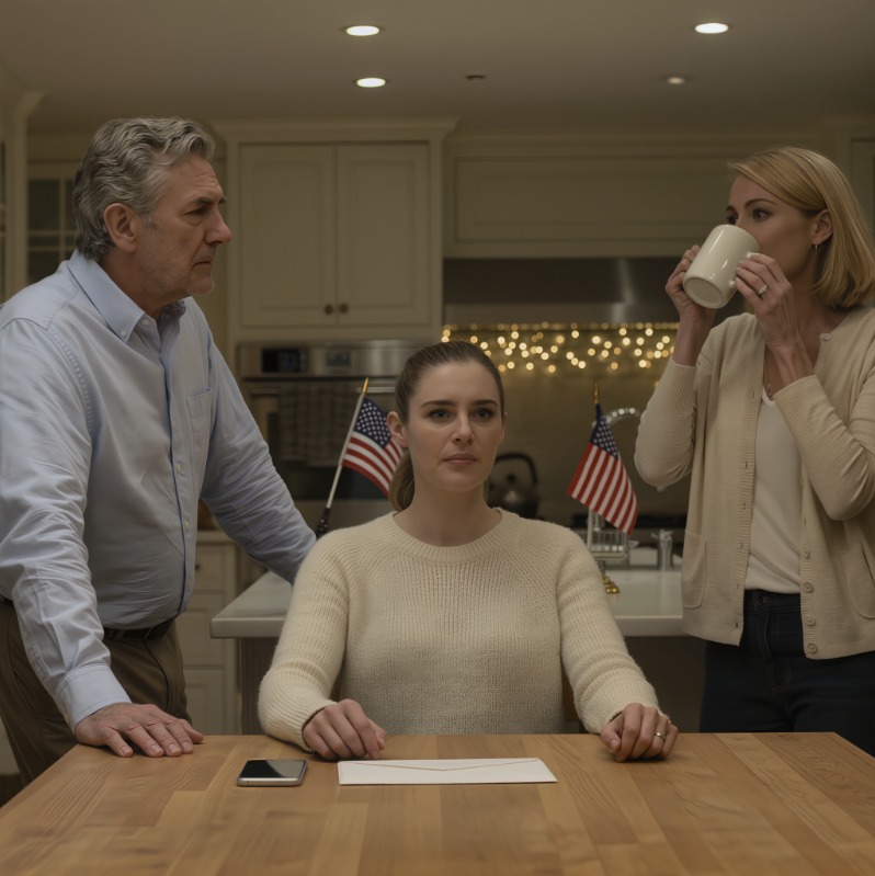 Spojrzałam ojcu prosto w oczy i ostrzegłam: „Jeszcze jedno słowo mojej macochy o moich pieniądzach, a cała uprzejmość przepadnie” — ale to, co uciszyło wszystkich przy stole, to e-mail z banku, cienką kopertę, którą położyłam na środku stołu i jej ostatnie pytanie…