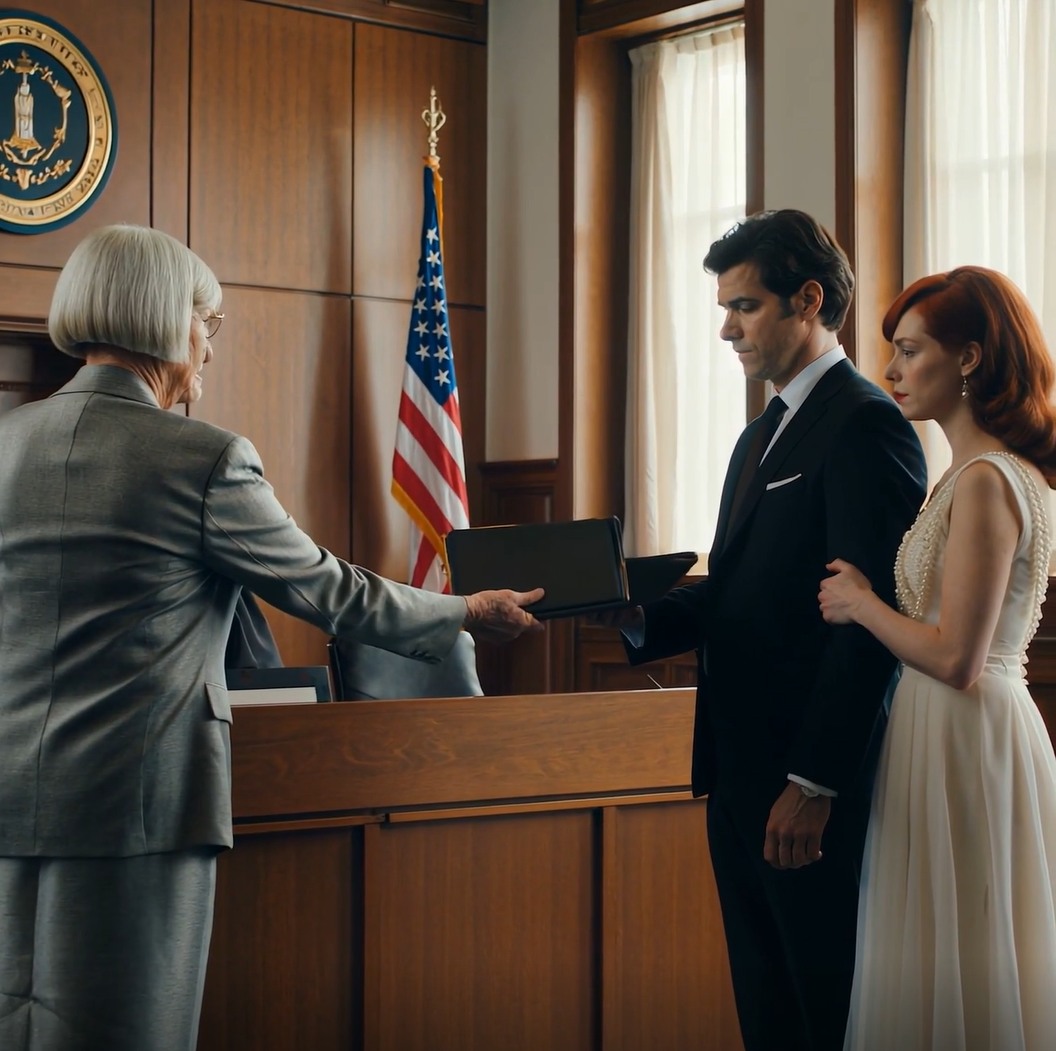 Mój syn wskazał na mnie przed sędzią i powiedział: „Ta stara kobieta wie tylko, jak zmarnować to, na co nie zasługuje”. Żądał całego majątku, który mój mąż zostawił mi w testamencie. Sędzia skinął głową, a jego prawnik uśmiechnął się, pewny zwycięstwa. Wtedy powiedziałem trzy słowa, które sprawiły, że sędzia zbladł.