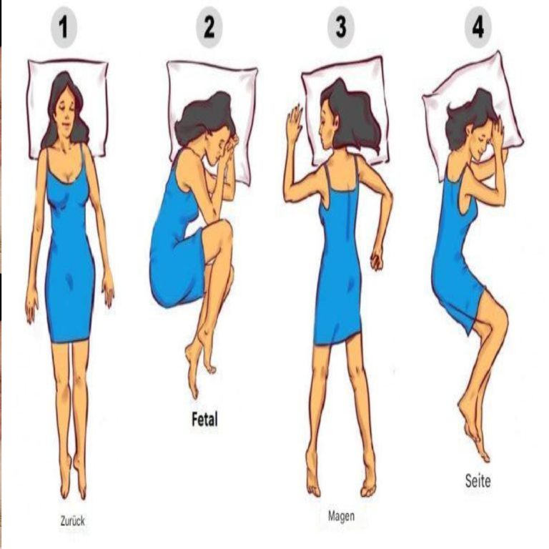 Znaczenie pozycji podczas snu