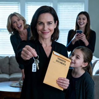 Następnego ranka po pogrzebie męża mama nagle zapytała: „Ile dostałeś z ubezpieczenia? Podzielisz się częścią, prawda?”. Moja siostra roześmiała się: „Chyba kupię nowy dom!”. Uśmiechnęłam się i powiedziałam: „To weź ten dom. I tak jest za duży”. Byli zachwyceni, dopóki moja pięcioletnia córka nie wyszeptała: „Mamo… jesteś trochę wredna… hehe”.