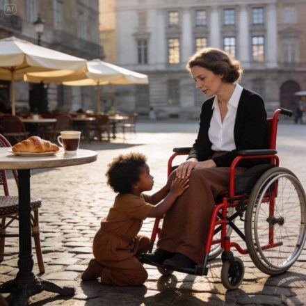 Biedny czarnoskóry chłopiec spojrzał na sparaliżowaną milionerkę i zapytał, czy mógłby ją uzdrowić w zamian za resztki jedzenia. Uśmiechnęła się i wszystko się zmieniło…