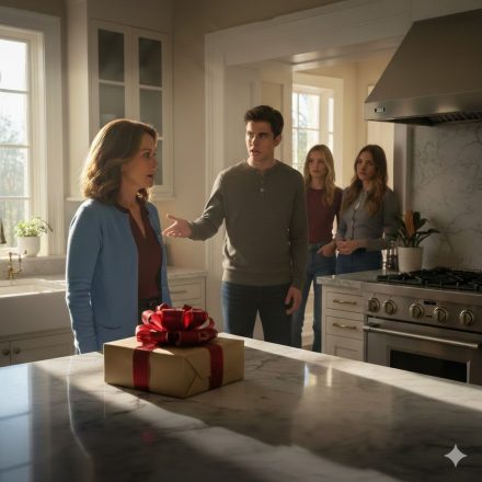 Mój syn powiedział: „Jedz w kuchni, mamy prawdziwych gości”. Zostawiłam prezent za 800 dolarów na blacie i już nigdy nie spojrzałam wstecz.