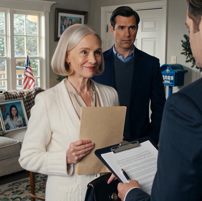 Po ślubie moja synowa pojawiła się z notariuszem: „Potrzebujemy tylko twojego podpisu”. Uśmiechnęłam się. „Doskonale – zanieśmy to najpierw do urzędu stanu cywilnego”.