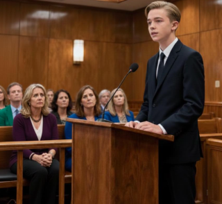 Znalazłem porzucone dziecko na korytarzu i wychowałem je jak własnego syna. Ale kiedy jego biologiczna matka, milionerka, wróciła siedemnaście lat później, powiedział w sądzie coś, co odebrało wszystkim mowę.