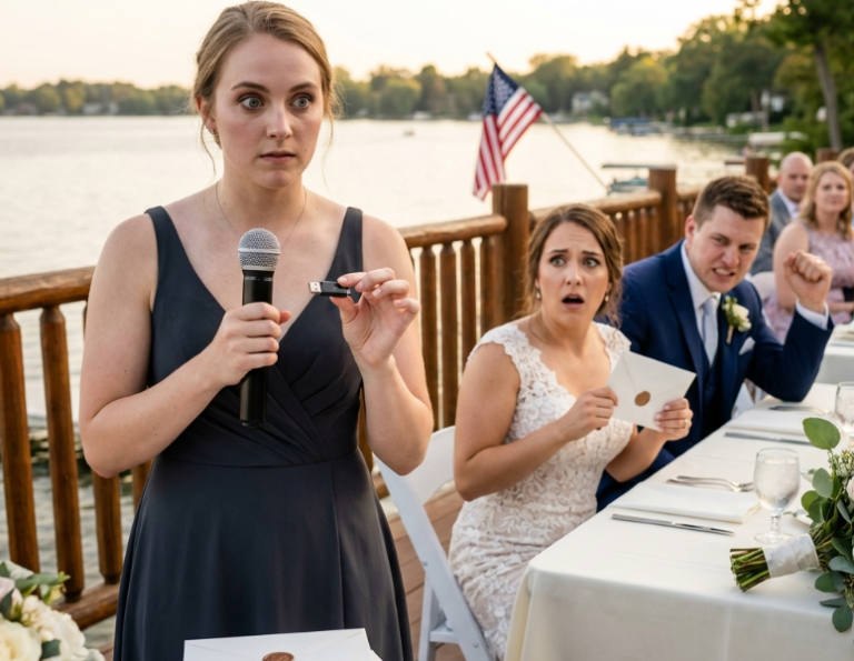 Dzień przed ślubem mojej siostry poprosiła mnie, żebym zniknął. Pojawiłem się jednak – z pendrivem i sekretem przy każdym stole.