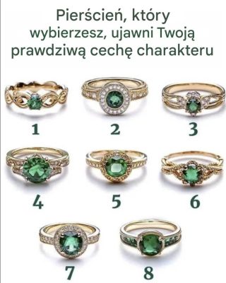 Pierścień, który wybierzesz, ujawni Twoją prawdziwą cechę charakteru