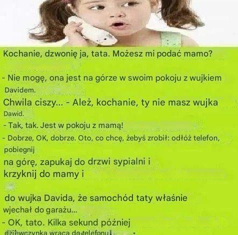 Dowcip dnia: Mama i wujek David