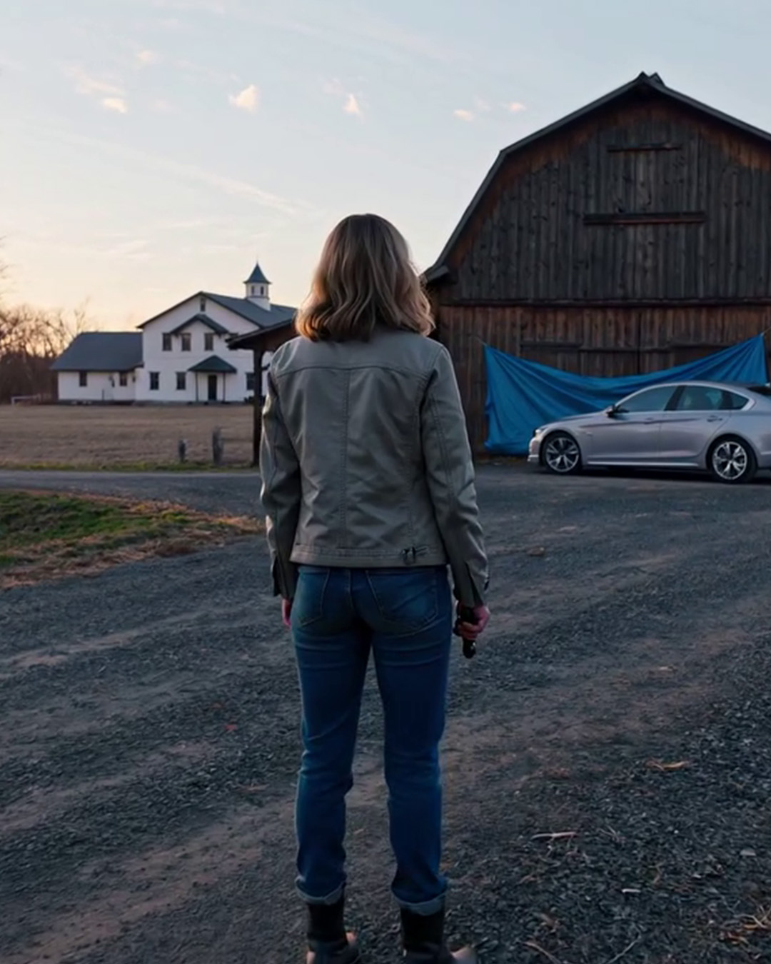 Jechałam trzy godziny, żeby zrobić mamie niespodziankę z okazji urodzin i pierwszą rzeczą, jaką zobaczyłam, był samochód mojego męża ukryty za naszą stodołą