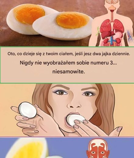 Co się stanie z Twoim ciałem, jeśli będziesz jeść dwa jajka dziennie?