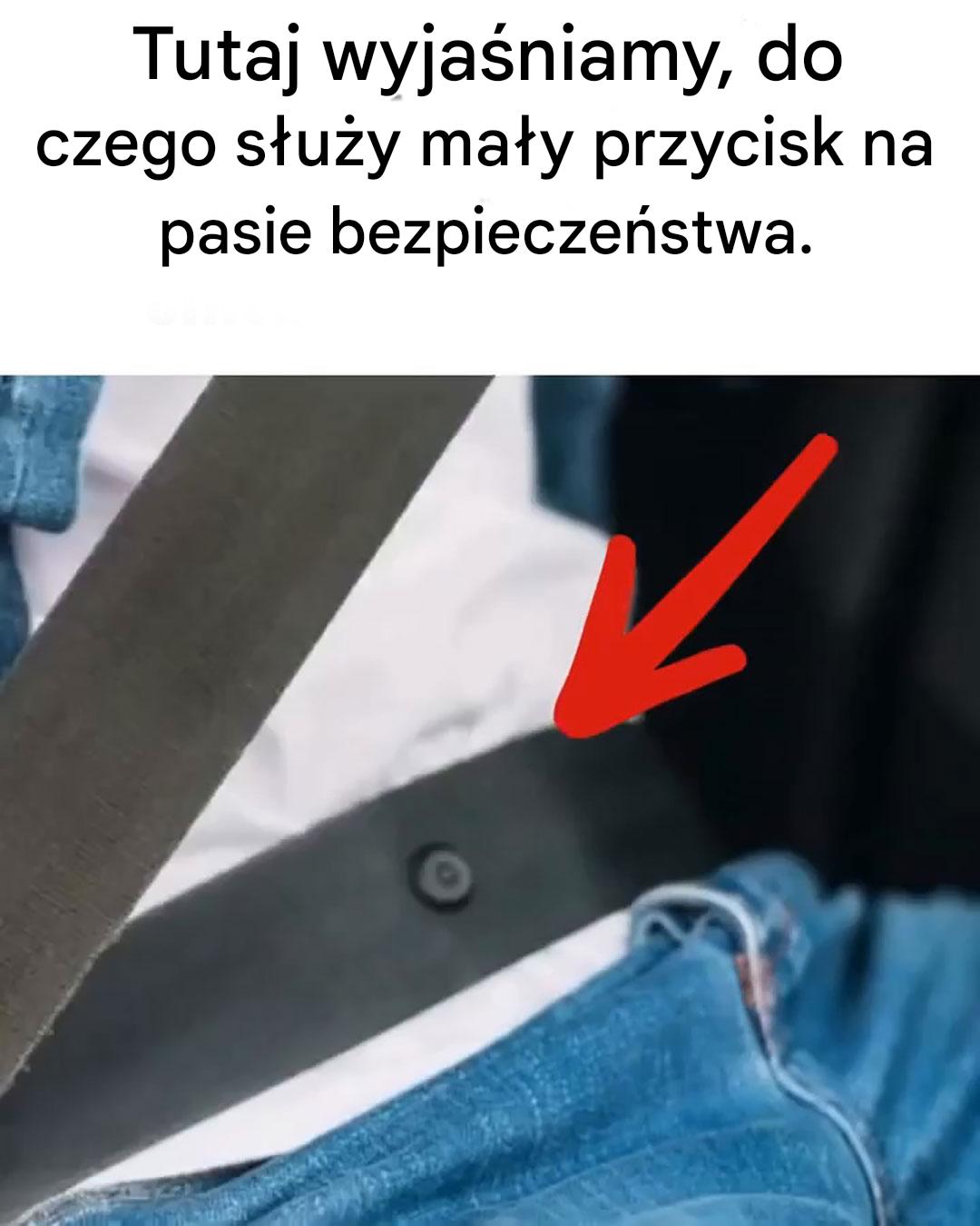 Mało znany sekret pasów bezpieczeństwa ujawniony