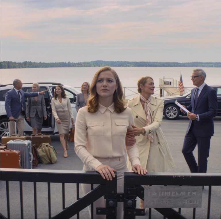 Dwadzieścia walizek pojawiło się przy bramie mojego domu nad jeziorem, jakby ktoś przez cały miesiąc zamienił go w punkt odprawy. Kilka minut później pojawili się moi rodzice z grupą krewnych – a ponieważ nie chciałem sprzątać po nich bałaganu, mama powiedziała: „Rodzina ma prawo!”. Nie sprzeciwiłem się. Wskazałem tylko na tabliczkę: „Tylko dla gości”. Wtedy zarządca budynku zaczął czytać nazwiska… i zatrzymał się na nazwisku mojego ojca. Atmosfera zmieniła się tak szybko, że mama złapała mnie za rękę i wyszeptała: „Nie rób tego”.