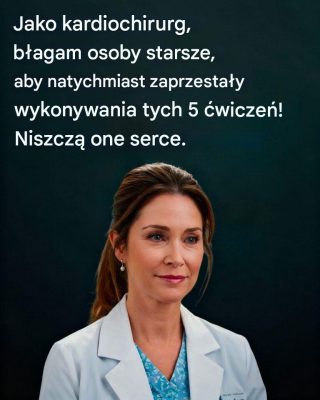 Seniorzy, błagam was, przestańcie wykonywać te 5 ćwiczeń, które powoli niszczą wasze serce
