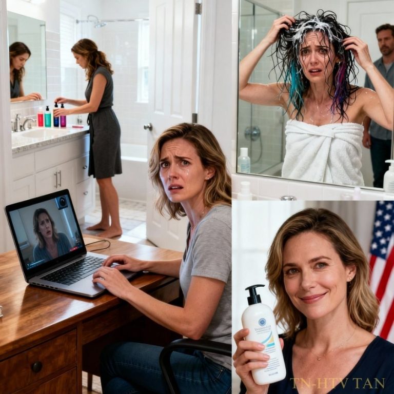 Dowiedziałam się, że mój mąż miał kochankę w dość nieoczekiwany sposób: mój szampon kończył się zdecydowanie za szybko! Kiedy zaczęłam grzebać, odkryłam, że przyprowadza ją do naszego domu. Ale ponieważ tak bardzo polubiła mój szampon, dodałam do butelki “specjalną mieszankę”. W następną sobotę, gdy wyszła spod prysznica i spojrzała w lustro…