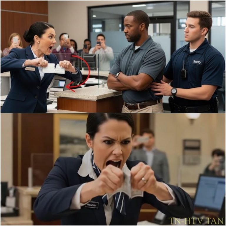 Kierownik banku poderwał czek czarnoskórego mężczyzny na 10 milionów dolarów — wtedy jej szef powiedział “proszę pana”