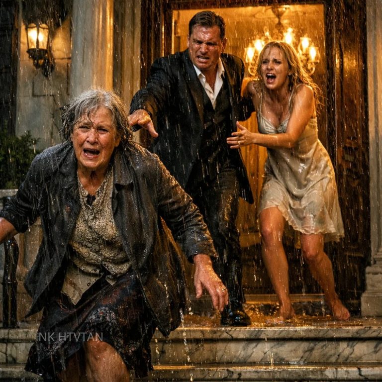 “Wynoś się, bezwartościowa stara wiedźmo!” — Mój zięć wyrzucił mnie na burzę… ale Bóg już napisał idealne zakończenie.