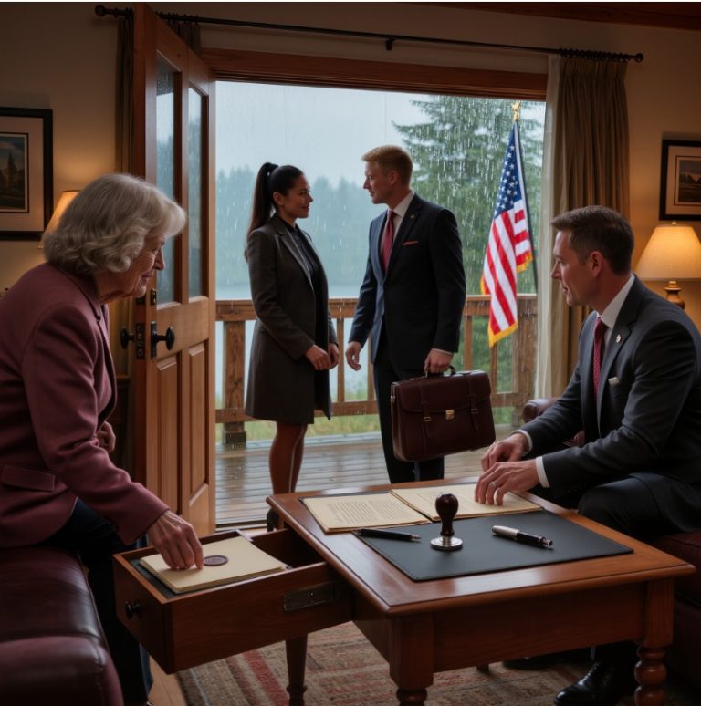 Kiedy mój syn się ożenił, nie mówiłam nic o ranczu, które zostawił mi mój zmarły mąż, a tydzień później w moich drzwiach pojawiła się moja nowa synowa z notariuszem — jej uśmiech zniknął w chwili, gdy uznałam, że koniec z uprzejmością.