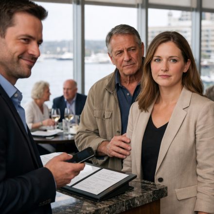 Mój mąż przyjął rezerwację w restauracji, którą zrobiłam na świętowanie taty… i zamiast tego przyprowadził swoich rodziców. Powiedział: “Moja rodzina zasługuje na to bardziej. Możesz iść gdzie indziej.” Odpowiedziałem: “Mój brat jest właścicielem tego miejsca.”