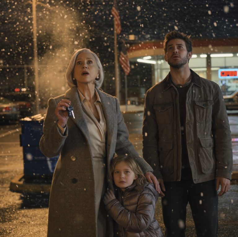 Wracałem do domu po mszy w Wigilię, gdy ich zobaczyłem — dwa cienie za sklepem spożywczym, poruszające się, jakby próbowały pozostać niezauważone.