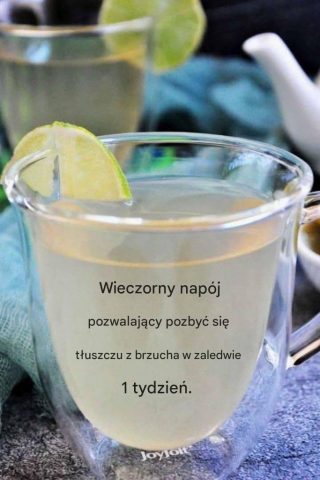 Napój przed snem pozwalający pozbyć się tłuszczu z brzucha w zaledwie 1 tydzień.