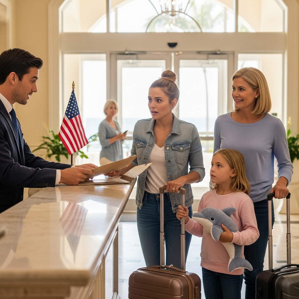 Powiedziała, że ​​chce, aby na tej wycieczce była „tylko rodzina” – a potem pięciogwiazdkowy ośrodek poinformował ją, że właściciel zmienił jej rezerwację