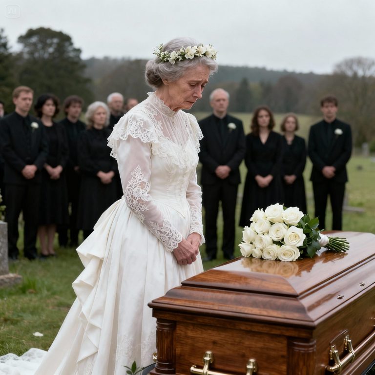 Historia miłosna zatrzymana w czasie: Kobieta w bieli na pogrzebie mojego ojca